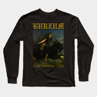 Burzum Umskiptar | Black Metal Long Sleeve T-Shirt